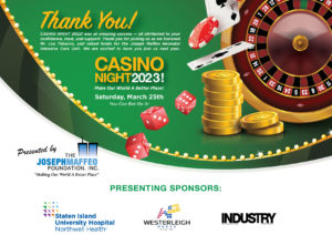 Casino Night 2022 Thank You